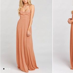 Show me your mumu copper godshaw dress Medium